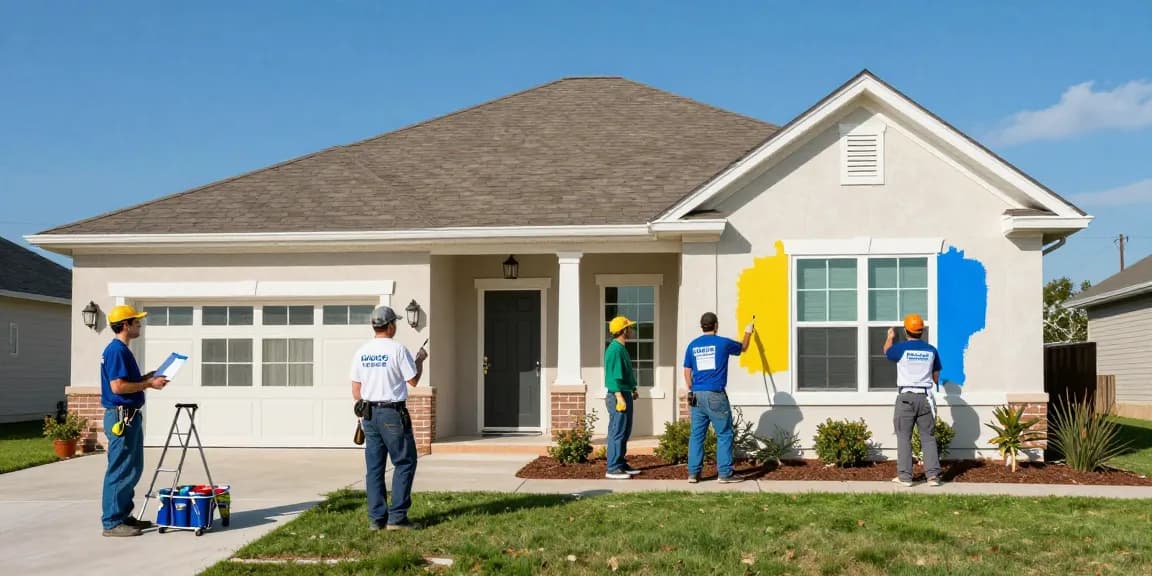 Texas painting company offering reliable and professional painting services for local homes and businesses.