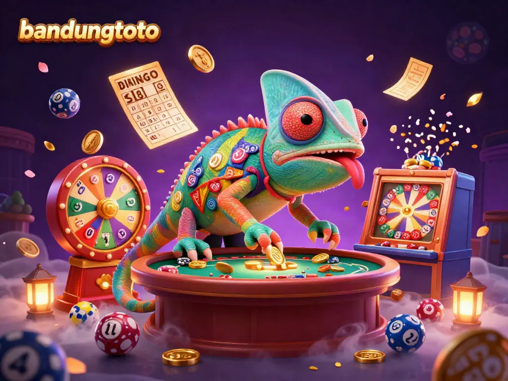 Experience the excitement at bandungtoto with a vibrant 3D casino chameleon owner and dynamic games.