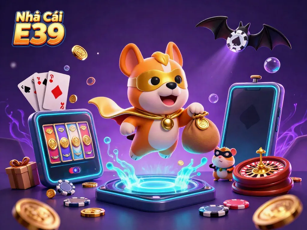 E39 là Nhà Cái hàng đầu với đội ngũ siêu anh hùng và nhiều trò chơi hấp dẫn.