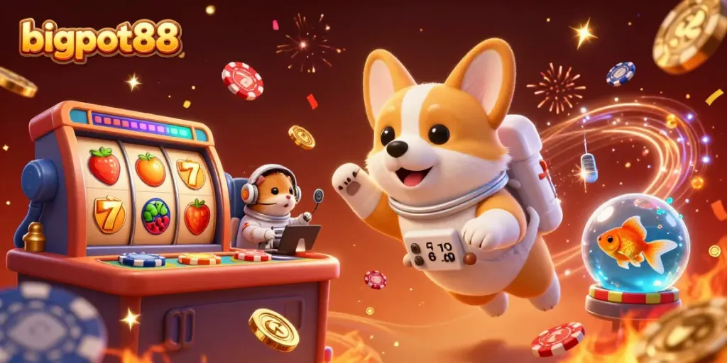 bigpot88 bermain slot dengan astronaut corgi dan karakter lucu lainnya. Tidak terlewatkan!