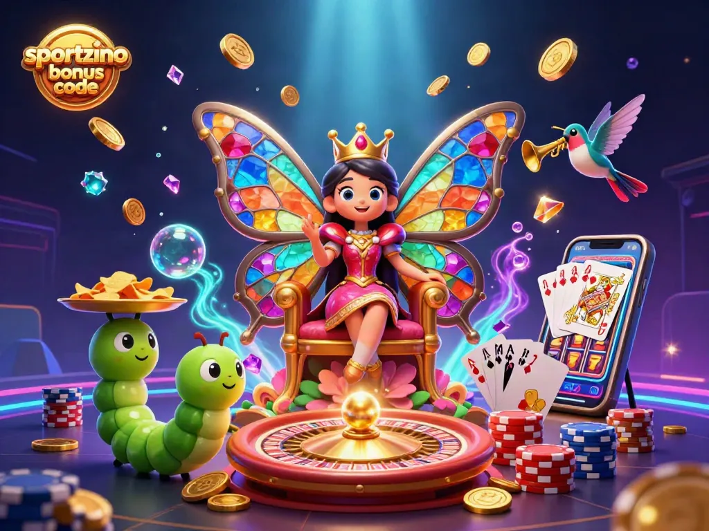 Engage with the Sportzino bonus code and unlock captivating gaming rewards in a vibrant 3D casino world.