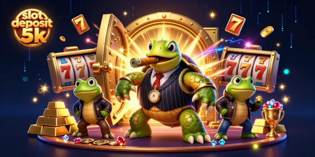 Play thrilling slots with a slot deposit 5k and experience the action of jackpot reels.