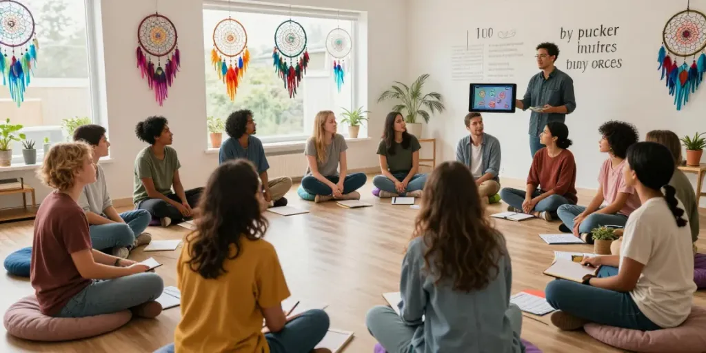 Workshop interpretasi mimpi bukumimpi138 dengan peserta aktif berdiskusi.