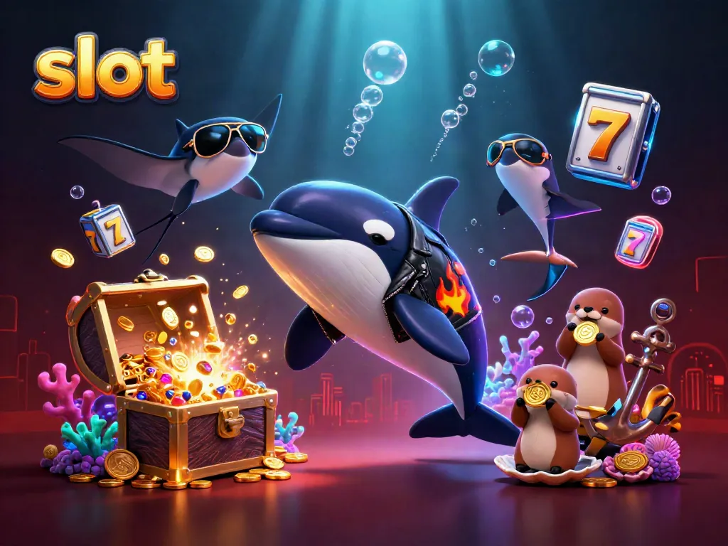 Menangkan slot dengan orca, stingray, dan keluarga berang-berang yang membawa koin emas