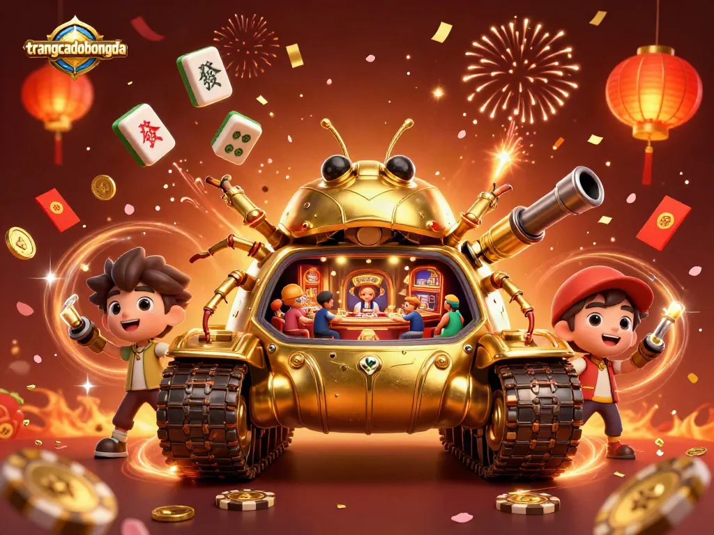 Experience the thrill of sports betting with trangcadobongda’s vibrant illustration of a casino tank.