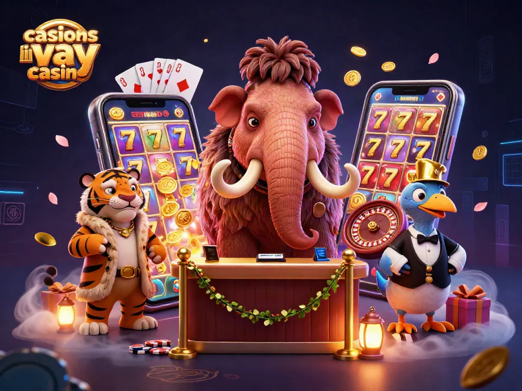 Experience casinos like yay casino with an engaging bouncer and VIP atmosphere in this vibrant scene.