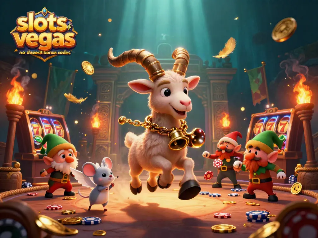 Play exciting slots of vegas no deposit bonus codes in a rich holiday-horror casino scene.