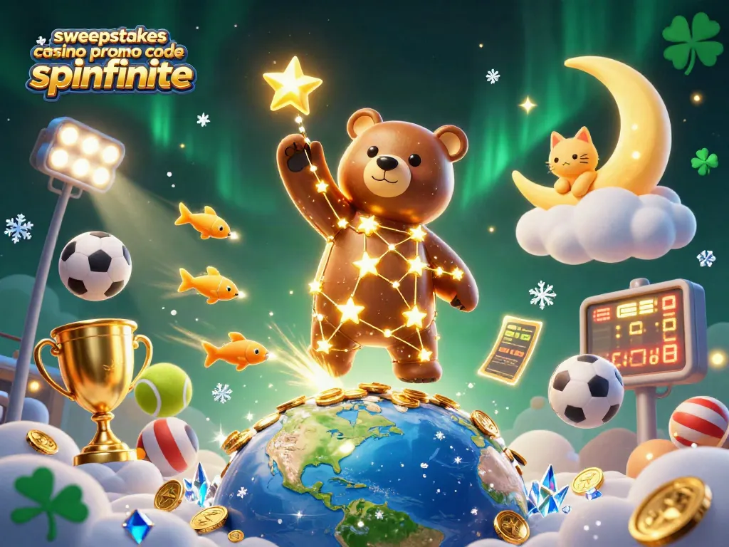 Engage with Spinfinite's thrilling offerings using the sweepstakes casino promo code spinfinite for colossal bonuses and promotions.