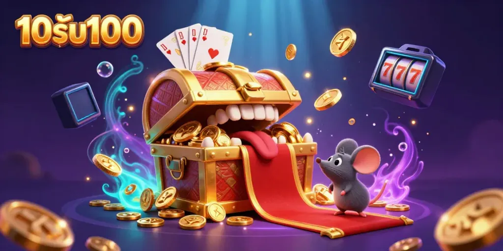 โปรโมชั่น 10รับ100 พร้อมโชคจากเกมสล็อตและคาสิโนออนไลน์ในบรรยากาศสุดสนุก
