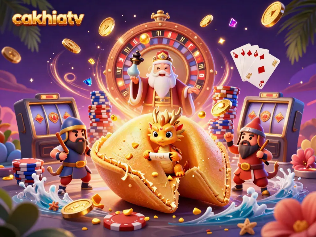 Experience thrilling gameplay at cakhiatv with vibrant 3D gambling elements and enchanting characters!